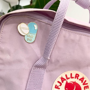 Chill Pill | Enamel Lapel Pin | Badge Pin