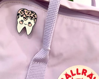 Tooth Enamel Pin| Dental Assistant | Dental Student Gift