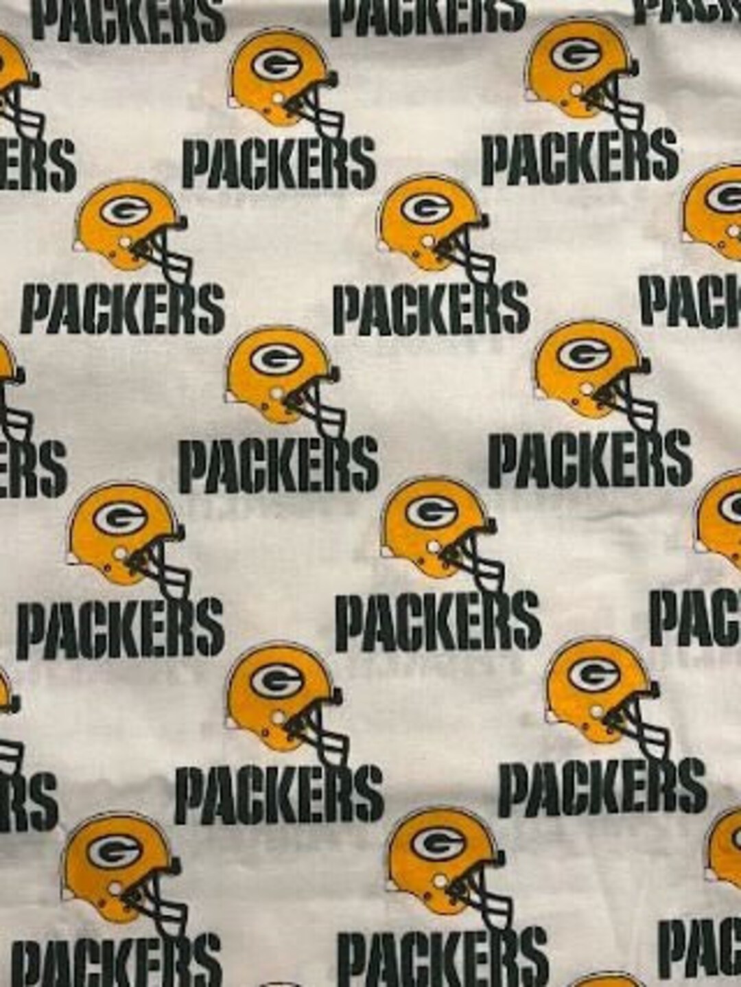 Packer Material Green Bay Packers Fabric. Fabric by the Fat Quarter - Etsy