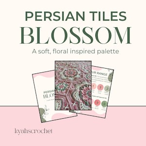 Persian Tiles - Blossom Colourway