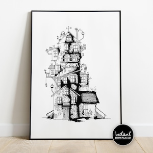 The Burrow Art Print - It&#39;s Not Much, But It&#39;s Home!