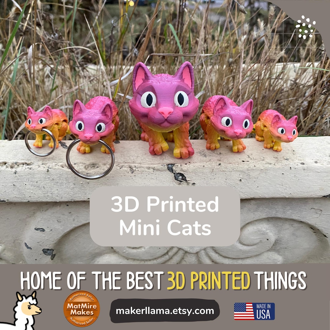 Articulated 3D Printed Mini Cat Toy Desk Pet Fidget Toy Etsy articulated-3d-printed-mini-cat-toy-desk-pet-fidget-toy-etsy
