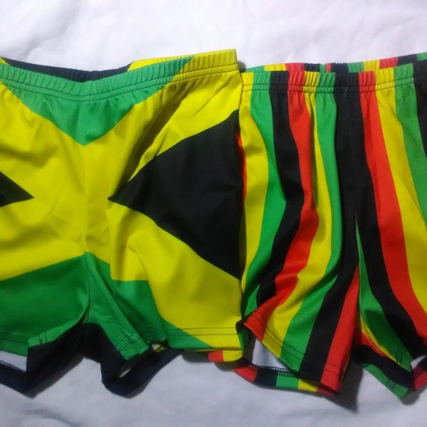 Jamaican Shorts Etsy