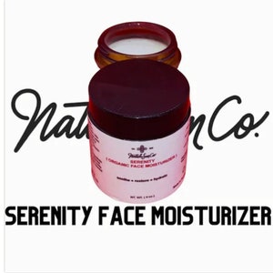 Hydrating face cream for sensitive skin / Face moisturizer / Creamy face moisturizer /Nourishing face cream cream
