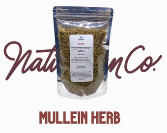 Mullein ,Soothing Mullien Tea - Handcrafted Herbal Tea - 100% Natural & Organic - Comfort in a Cup - Caffeine-Free Loose Leaf Tea