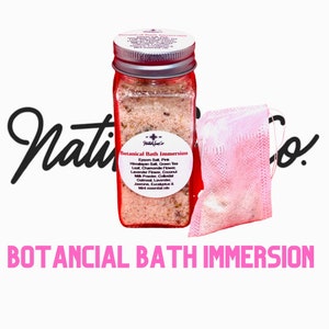 Relaxing bath and foot salt/ Bath soaks, Bath salt, Epson salt, Pink himalayan salt, Herbal bath salt, Botanical bath salt