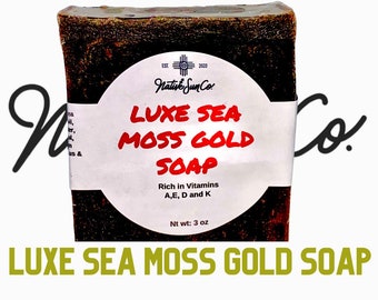 Sea moss soap / Sensitive skin soap / Lemon soap / Eucalyptus soap / Soap for him / Gifts for her / Sea moss face wash
