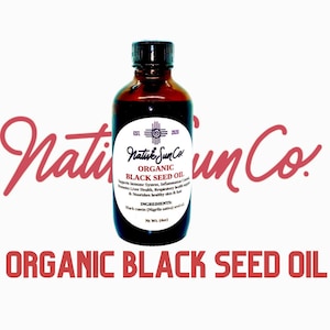 Organic Black seed oil - 100% pure cold pressed