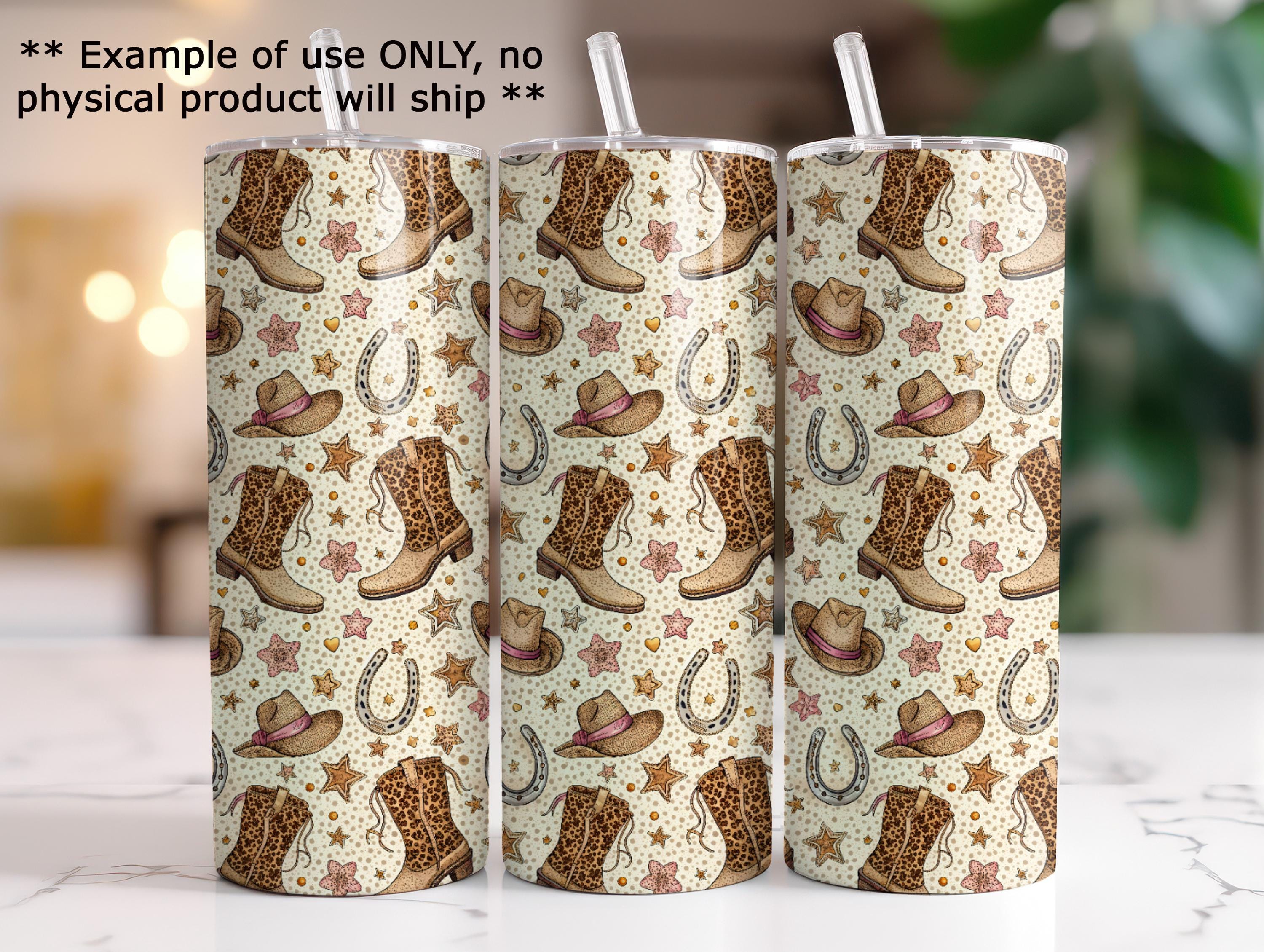 Rustic Rodeo Scrapbook Paper Rustic Western Rodeo Seamless Pattern Repeat Fabric Pattern Digital ...