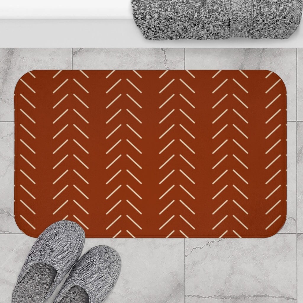 Moroccan Ethnic Style Mat Anti slip Bath Mat Bathroom Small - Temu