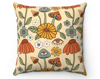 retro throw pillows