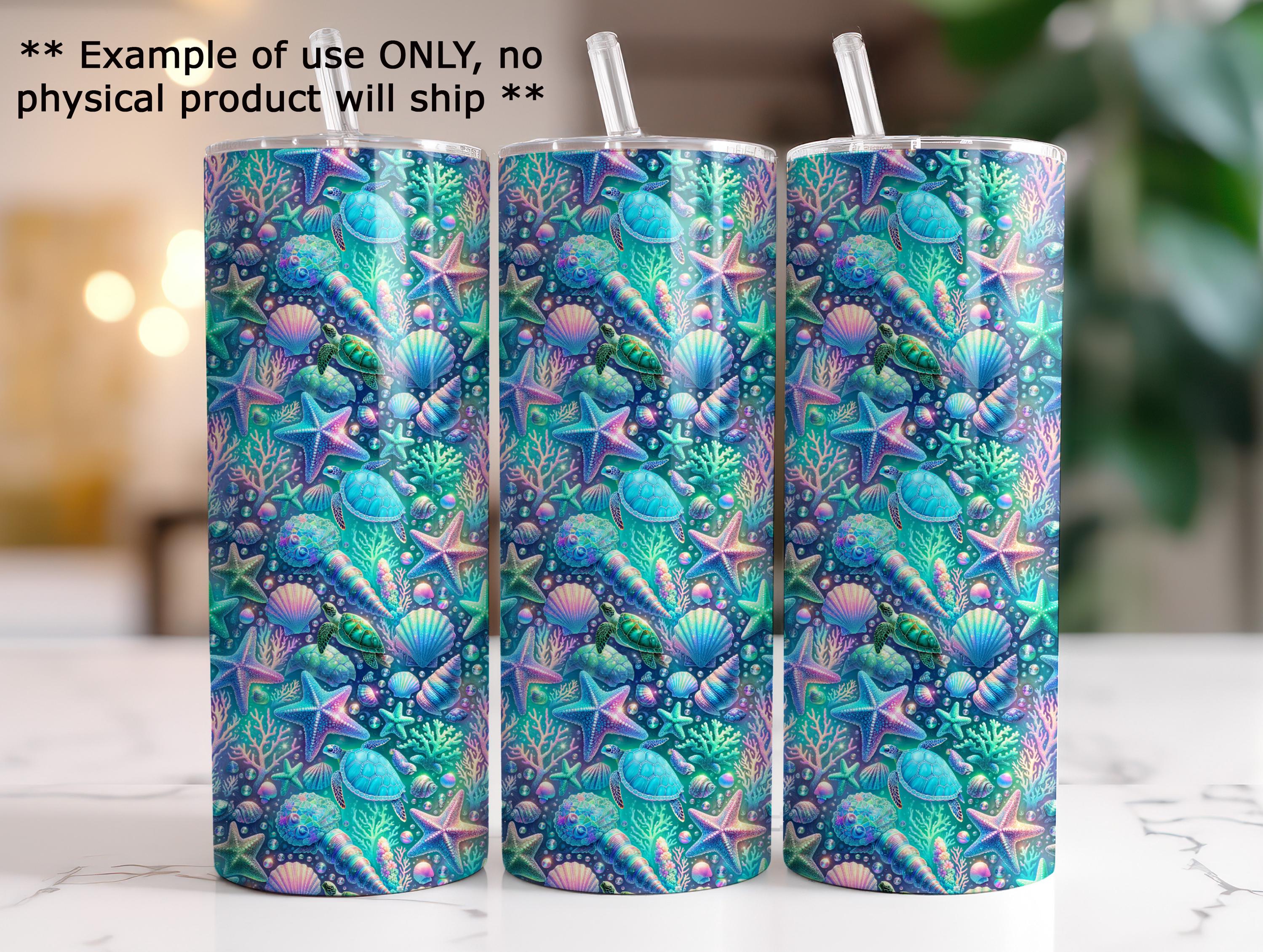 Vibrant Ocean Turtle Seamless Pattern Repeat Fabric Pattern Digital ...