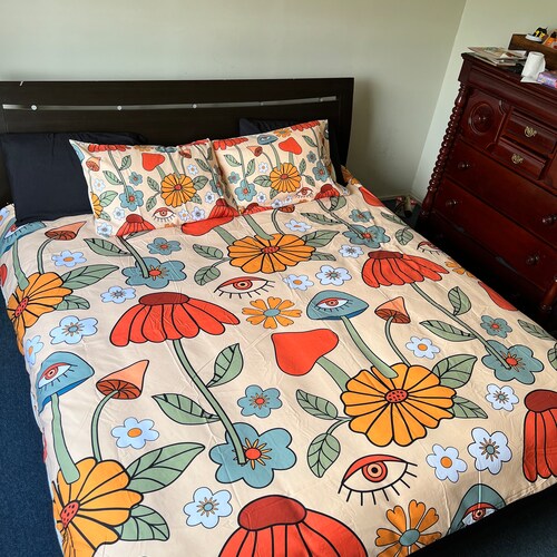 Mushroom Duvet Cover Duvet Cover Full 