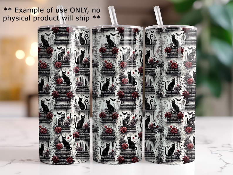 Bookish Seamless Pattern Book Lover Sublimation Design Library Gift Booktok PNG Fabric Pattern Commercial License PNG Books and Cats Digital