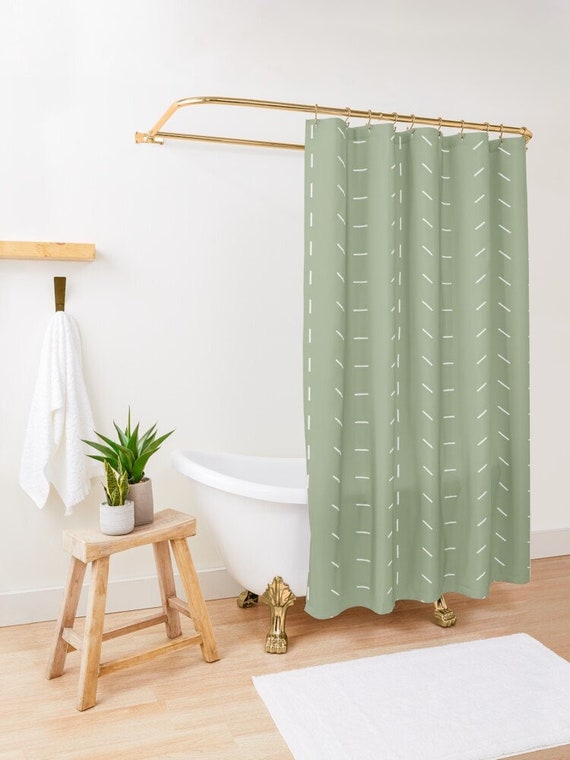 Bohemian Butterfly Waterproof Shower Curtain – With 12 Hooks – Multicolor Bathroom Decor