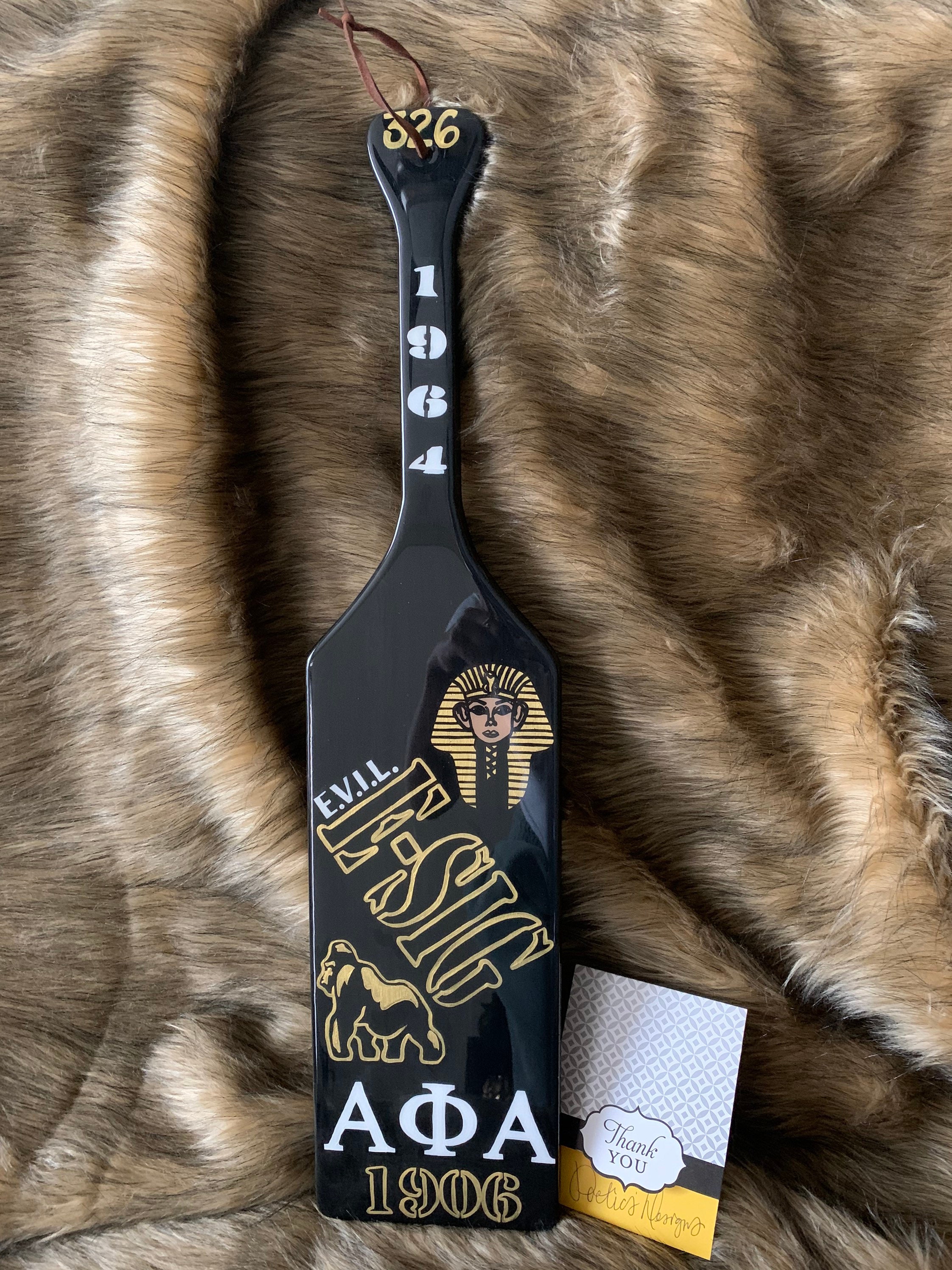 Custom Greek Paddle - Etsy