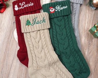 Custom Embroidery Christmas Sock,Personalized Christmas Sock,Socks with your name,text,logo,Christmas decoration,Gift for He Christmas Gift.