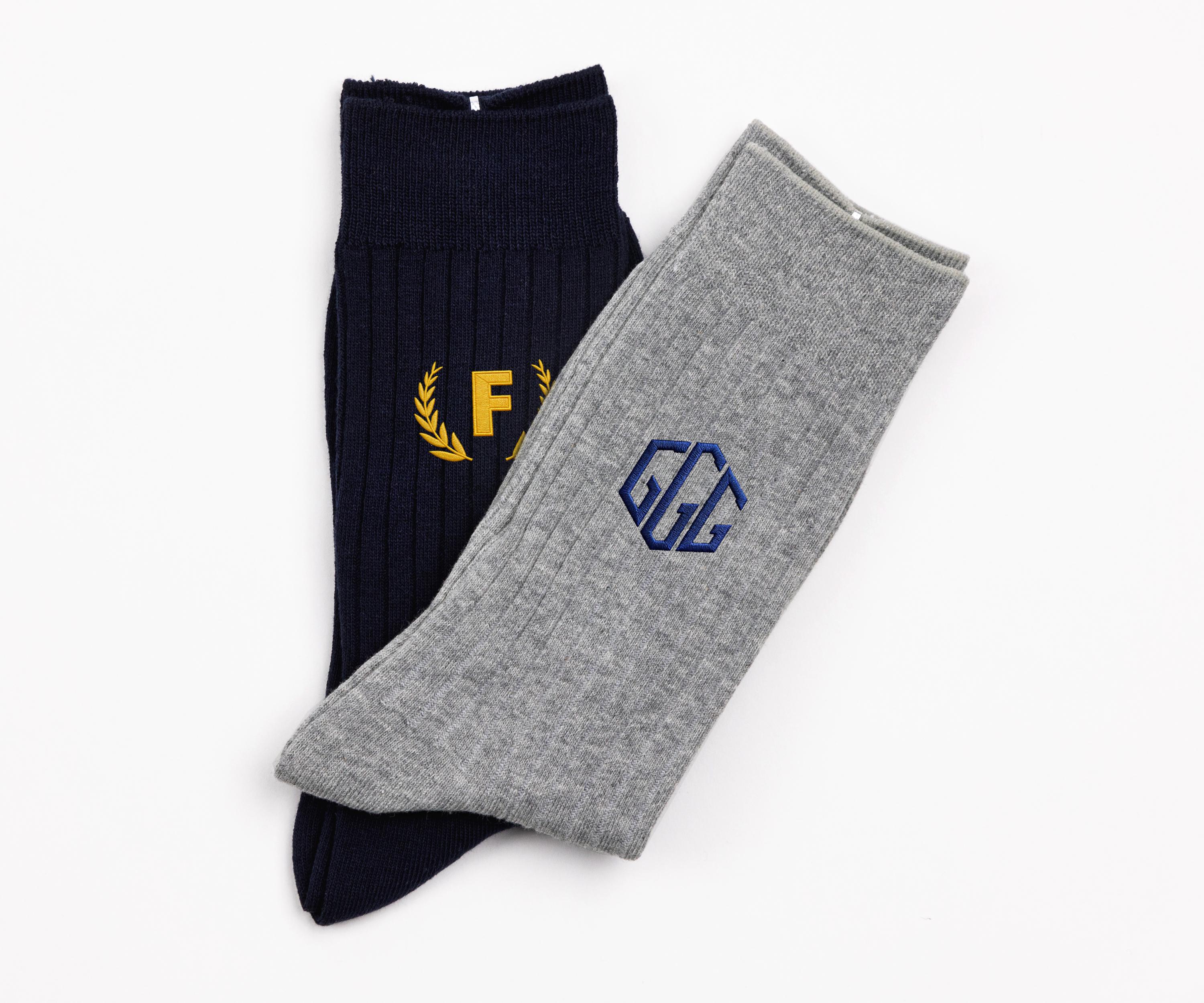 custom embroidered dress socks Amazon.com: Personalized Embroidered Socks, Custom Cotton Crew Sock with Name /Pattern, for Sports,Tennis, Fitness, Everyday, Gift for Mom/Dad from Daughter/Son for Mother's Day, Birthday, Novelty Funny Sock : Clothing, Shoes & Jewelry
