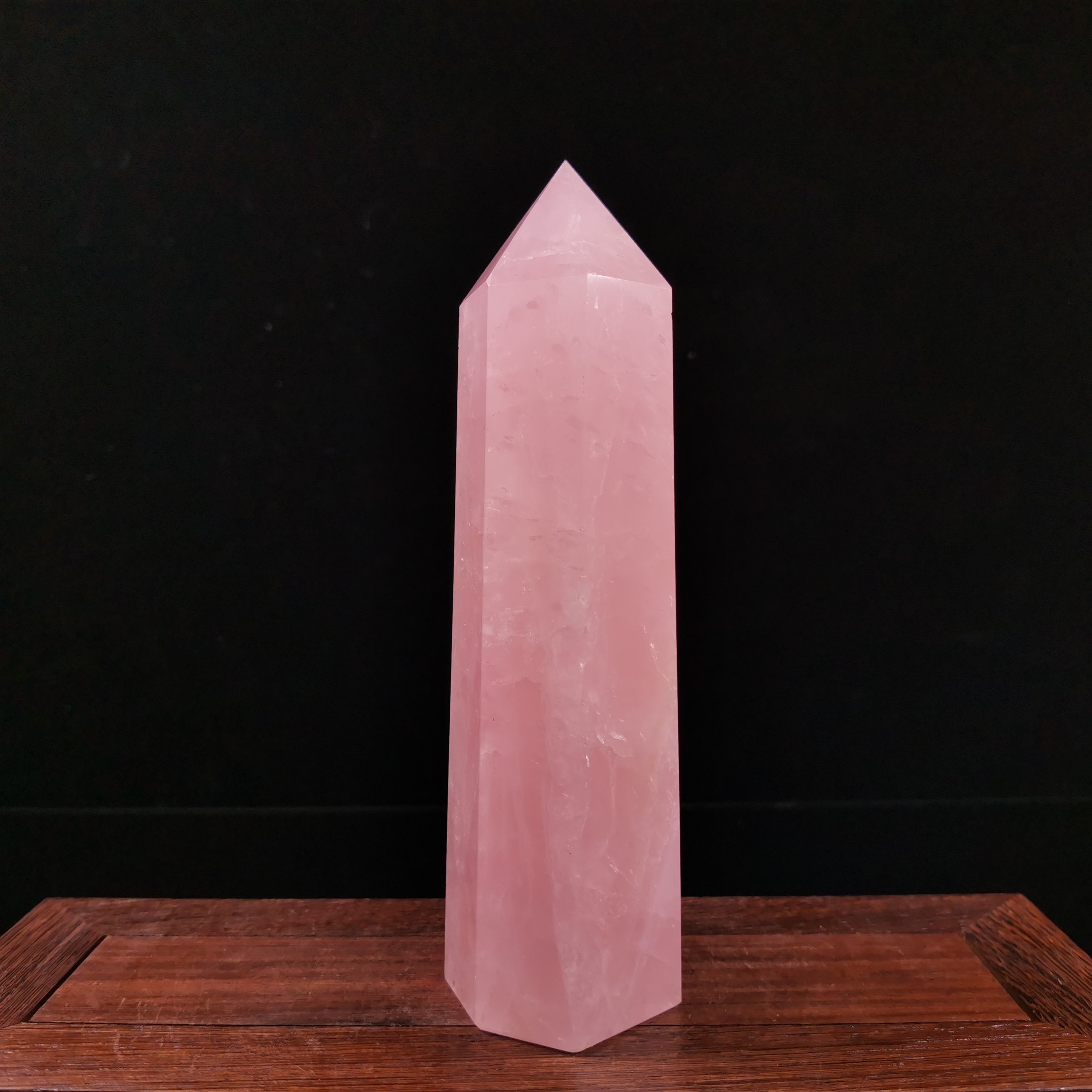 0.5kg Natural rose quartz tower wand pointquartz crystal Etsy