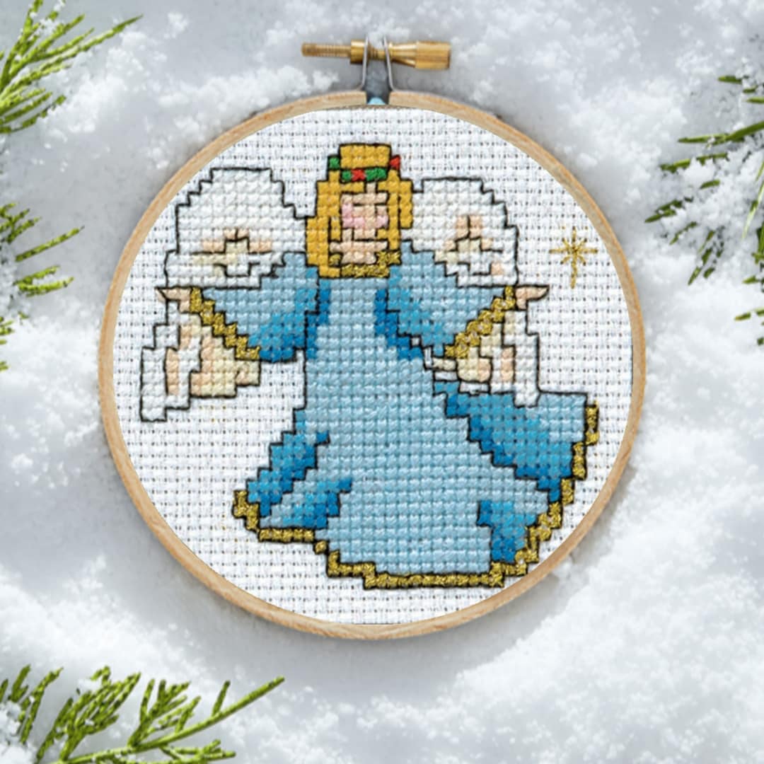 christmas-angel-cross-stitch-pattern-pdf-download-etsy