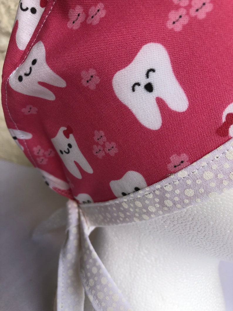Dental Scrub Cap Tooth Surgical Cap Nurse Dentist Etsy