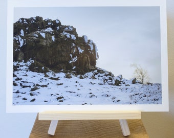 Impresión de fotografía tomada en Beacon Hill, Leicestershire.