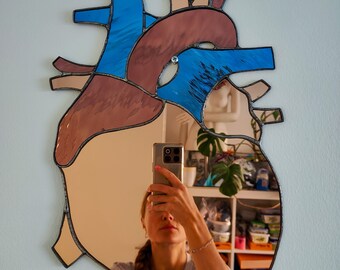 Anatomical heart mirror