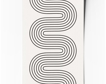 Opportunités – Affiche d’art abstrait minimaliste géométrique