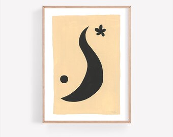 Ego – Peinture d’art abstrait minimaliste géométrique