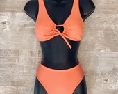 Coral Set S top and bottoms