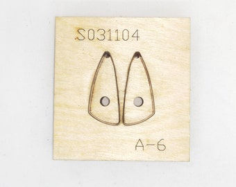 Troqueles de corte de cuero con forma de gota, troqueles de metal con regla de acero, herramienta Kraft para manualidades de cuero, troqueles Sizzix, herramienta para perforar artesanías
