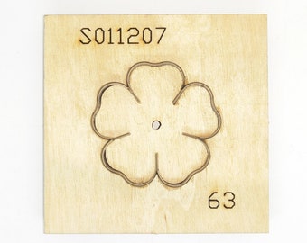 Love petals Custom Leather Cutting Die, Steel Rule Metal Die Cutter, Leather Crafts Kraft Tool, Sizzix Die cuts, Punch Crafts Tool