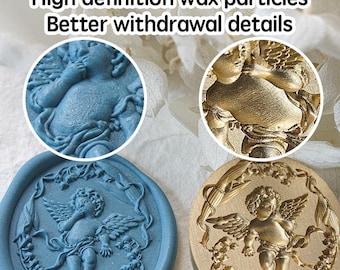 3D Matte HD sealing wax / High definition wax particles / Ultra three-dimensional matte matte  sealing wax / Clearer details of sealing wax