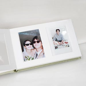 Mini album fotografico Polaroid da 3 pollici personalizzato / Album fotografico per il check-in del matrimonio / Libro commemorativo della crescita del bambino / Album fotografico Instax / Album personalizzato