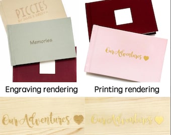 Extra cost-Engraving effect change to printing effect