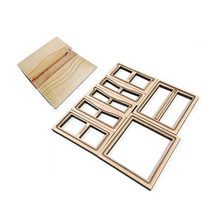 Fustella per portafoglio lungo fai da te, fustella per pelle a forma di portafoglio, fustella per porta carte di credito semplice personalizzato, fustella per modello di portafoglio in pelle
