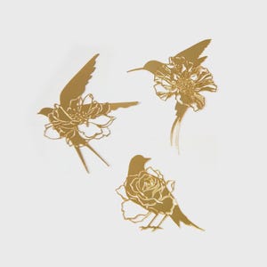 Segnalibro cavo in metallo a forma di rondine/Segnalibro in ottone a forma di piccione personalizzato/Segnalibro in metallo a forma di colibrì biloba/Cartoleria/Accessori per libri