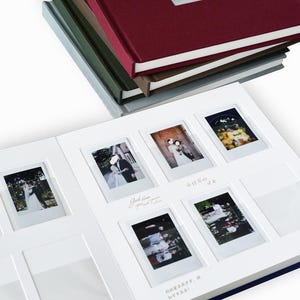 Customized 3-inch mini instax photo album / Large capacity Polaroid photo album / Can hold 120 photos in a 3-inch album / Wedding book