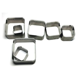 Molde de corte de couro quadrado arredondado sem madeira personalizado, cortador de molde de metal com régua de aço, ferramenta de artesanato em couro Kraft, corte de molde Sizzix, ferramenta de artesanato com punção