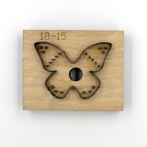 Troquel de corte de cuero con colgante de mariposa personalizado, troqueladora de metal con regla de acero, herramienta Kraft para artesanías de cuero, troqueles Sizzix, herramienta para perforar artesanías