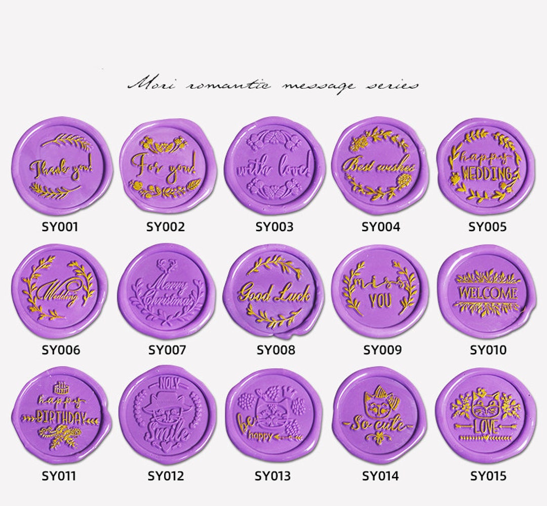 Blessing Theme Wax Sealing Stamp / Logo Wax Stamp /custom Wedding Wax