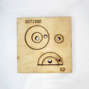 Troqueles de cuero personalizados con diseño geométrico circular, troqueladora de metal con regla de acero, herramienta Kraft para artesanías de cuero, troqueladora Sizzix, herramienta para perforar artesanías