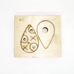 Troqueles de cuero personalizados con diseño, troqueladora de metal con regla de acero, herramienta Kraft para artesanías de cuero, troqueles Sizzix, herramienta para perforar artesanías