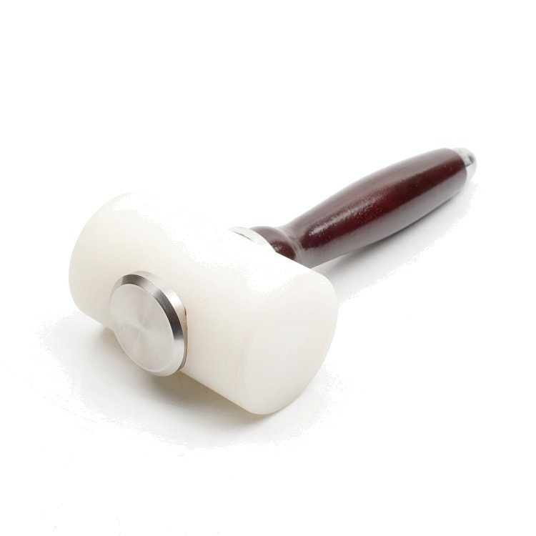 Nylon Hammer / Leather Carving Hammer Tool With Wood Handle Etsy