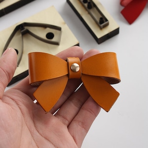 Troquel de corte de lazo simple, cortador de decoraciones hecho a mano, troquelador de metal con regla de acero, herramienta Kraft para manualidades de cuero, troqueles Sizzix,