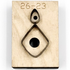 Troqueles de cuero para pendientes con forma de gota, troqueles de metal con regla de acero, herramienta para manualidades de cuero Kraft, troqueles Sizzix, herramienta para perforar manualidades
