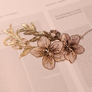 Ready to ship!! Peach blossom Bookmark/Brass Bookmark/Exquisite Bookmark/Metal Bookmark/Stationery/Book Accessories/Back to school/Gift