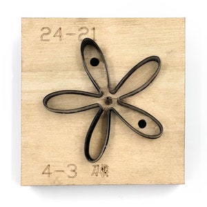 Troqueles de cuero para pendientes de flores, troqueles de metal con regla de acero, herramienta Kraft para manualidades de cuero, troqueles Sizzix, herramienta para perforar manualidades