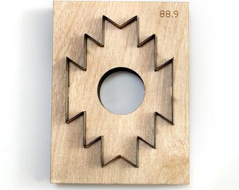 Custom Earring Leather Cutting Die, Die-cutting of steel sheet, Steel Rule Metal, Leather Crafts Kraft Tool,Sizzix Die cut,Punch Crafts Tool