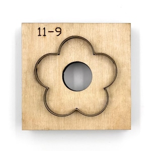 Troqueles de corte de cuero con flores personalizados, troqueles de metal con regla de acero, herramienta Kraft para artesanías de cuero, troqueles Sizzix, herramienta para perforar artesanías